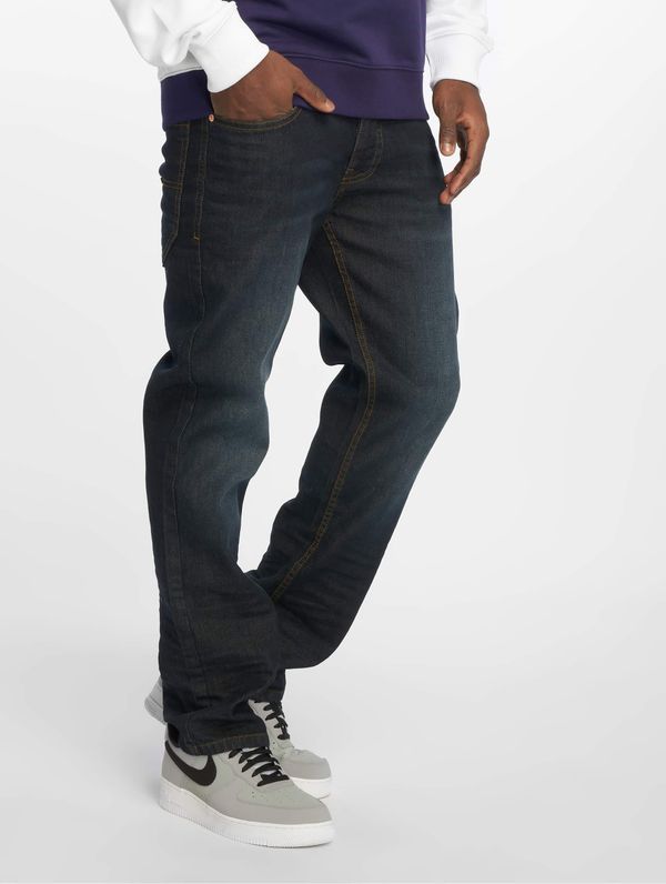 Rocawear Rocawear TUE Rela/ Fit Jeans Blue Washed