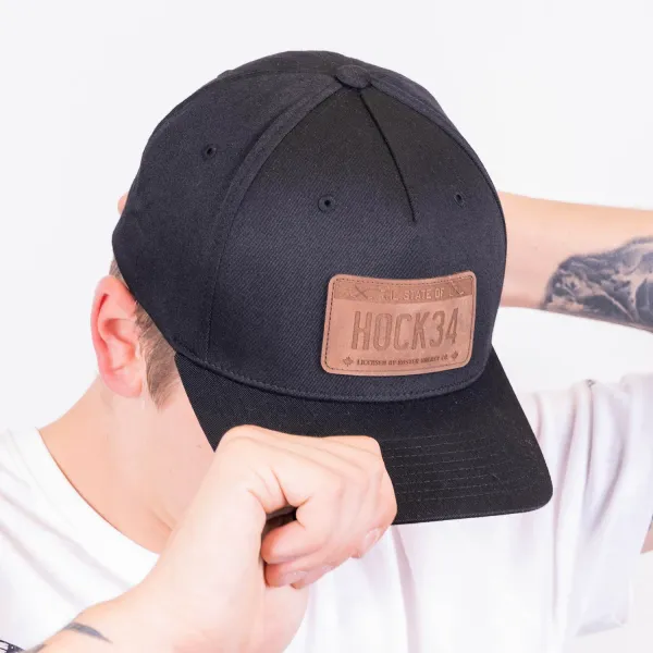 Roster Hockey Roster Hockey Cap HOCK34 Flexfit black