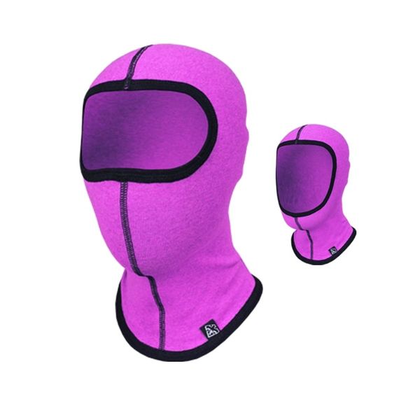 Rough Radical Rough Radical Kids's Balaclava Silver Sc Pink Melange