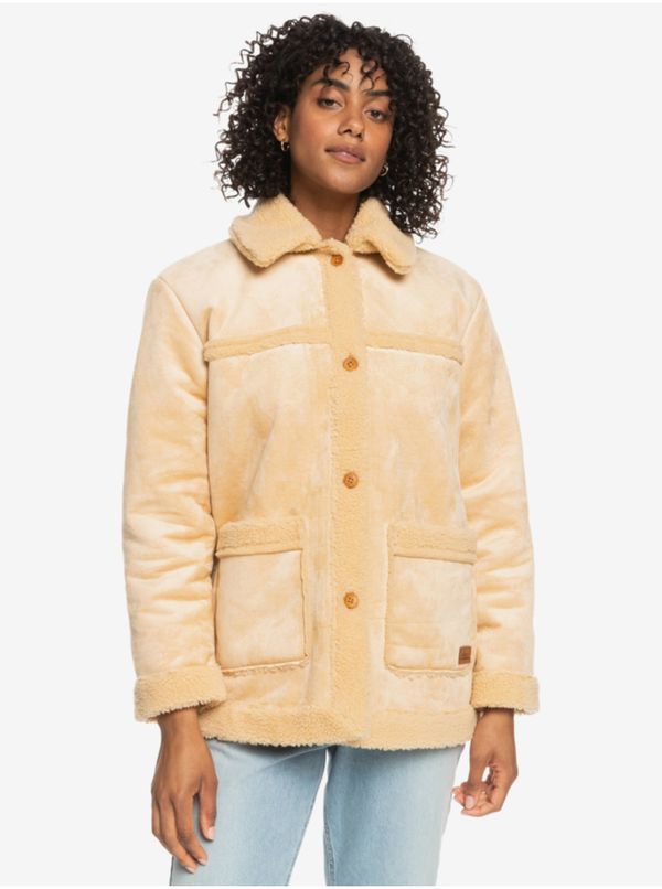 Roxy Roxy Change Of Heart Beige Women's Jacket - Women