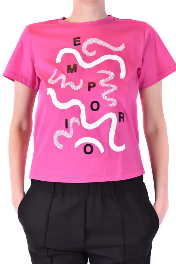 Emporio Armani Roza majica Emporio Armani