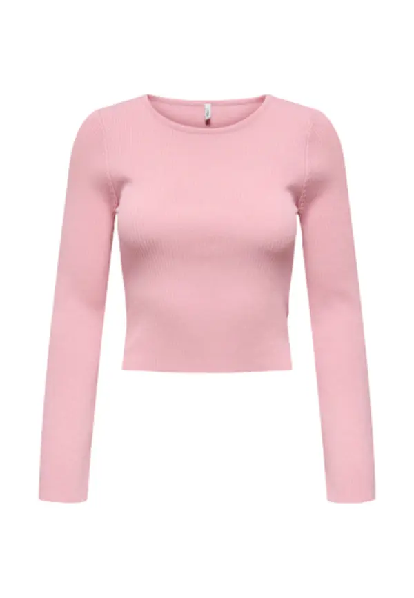 Only Roza majica z dolgimi rokavi