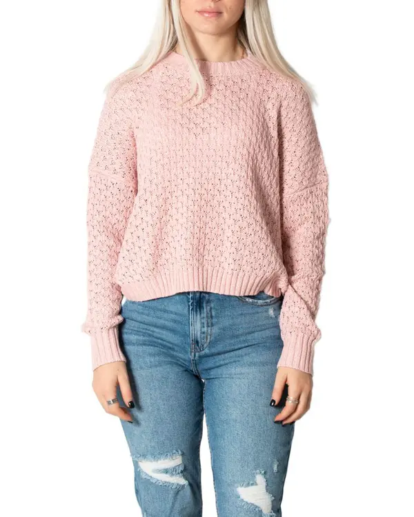 Only Roza pleteni pulover Only