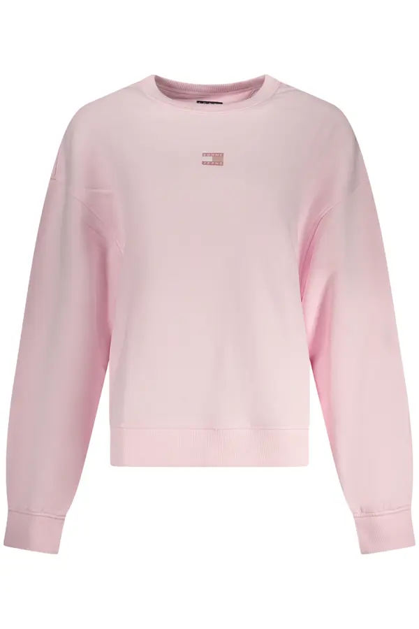 Tommy Hilfiger Roza pulover s kapuco