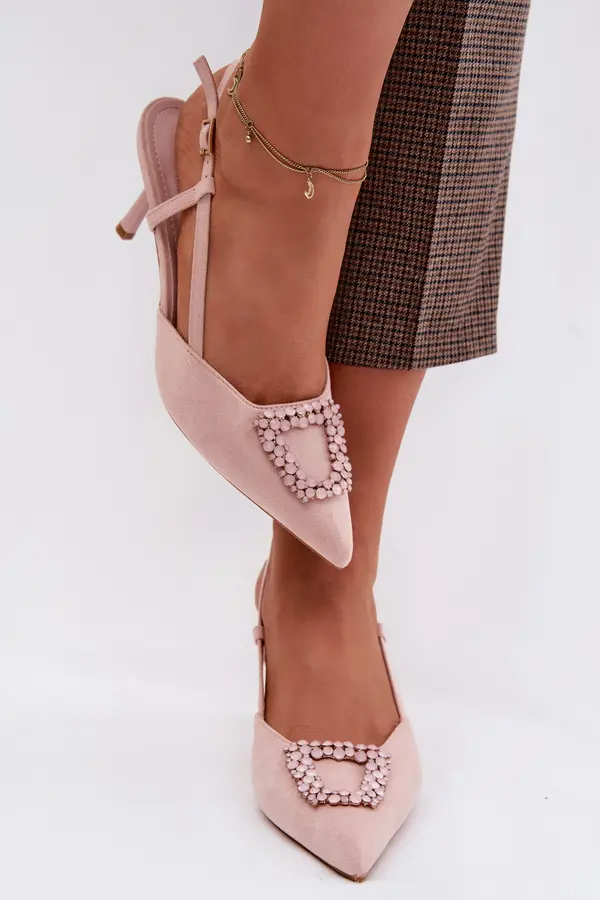 Boto Roza sandali z visoko peto Boto