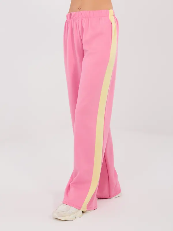 RUE PARIS Roza trenirka s črtami