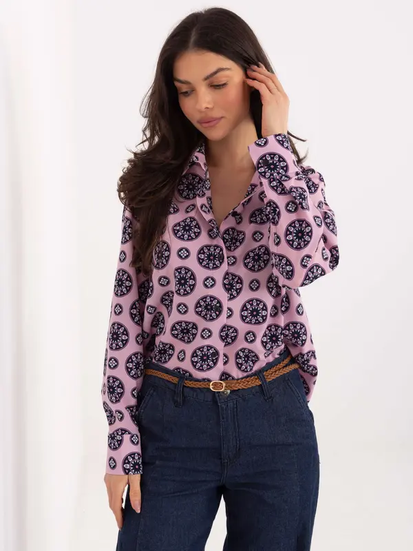 LAKERTA Roza vzorčasta majica