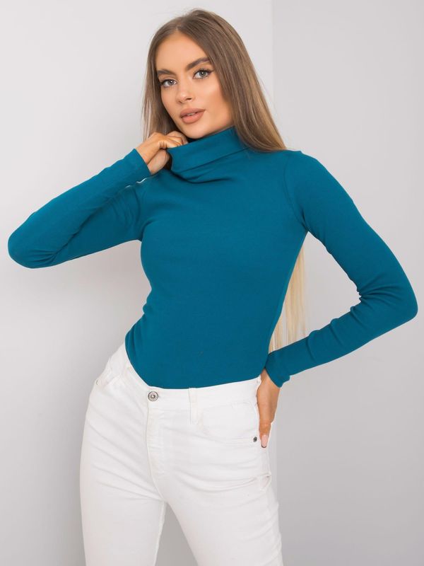 Fashionhunters RUE PARIS Ladies ribbed turtleneck