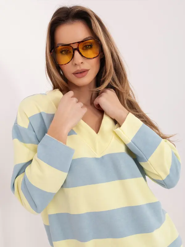 Factory Price Rumen oversized pulover s potiskom