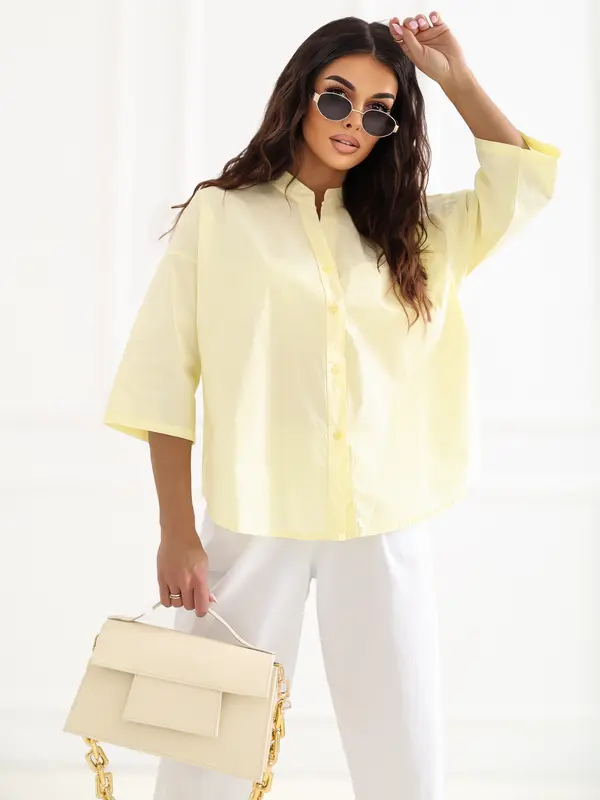 Factory Price Rumena bombažna majica