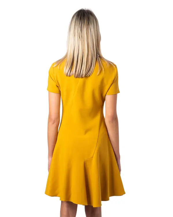 Sandro Ferrone Rumena mini obleka Sandro Ferrone