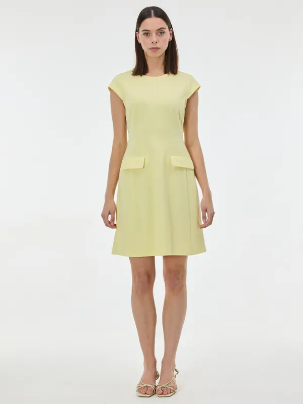 Orsay Rumena ženska obleka ORSAY