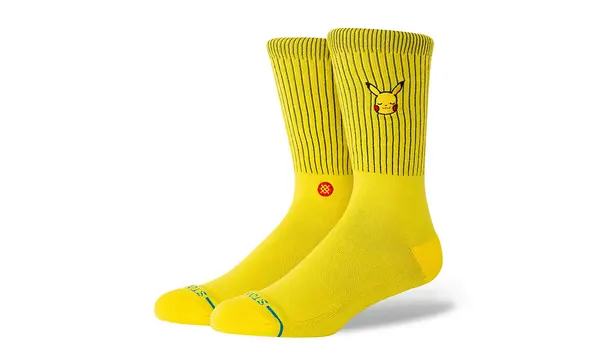 Stance Rumene nogavice Stance Pikachu Crew