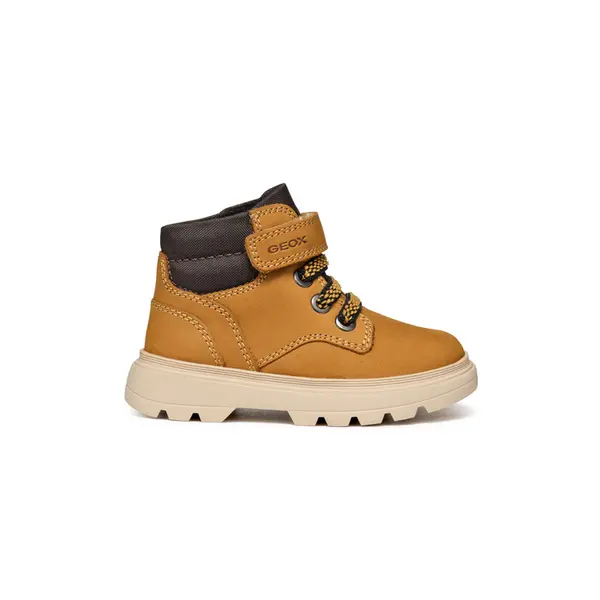 GEOX Rumeni fantovski gležnjarji Geox Kiddartah