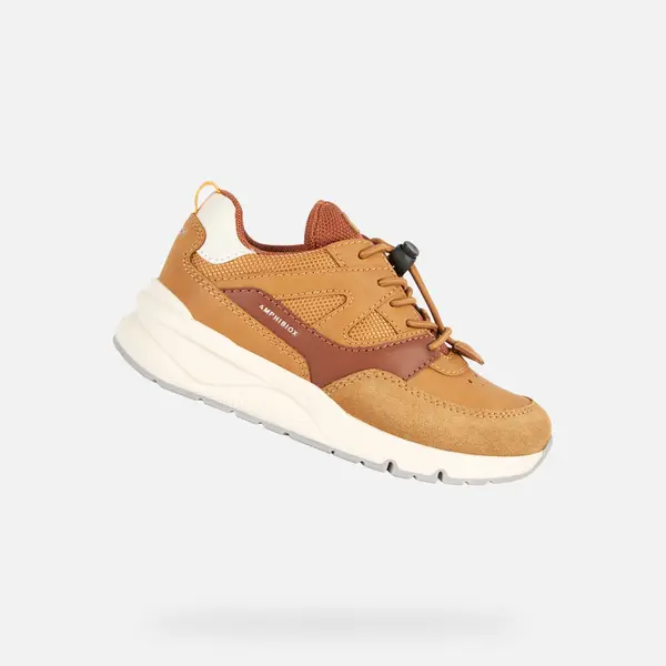 GEOX Rumeni fantovski superge Geox Rooner B ABX