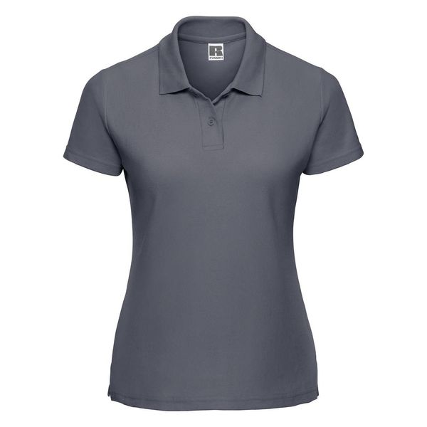 RUSSELL Russell Women's Blue Polo Shirt