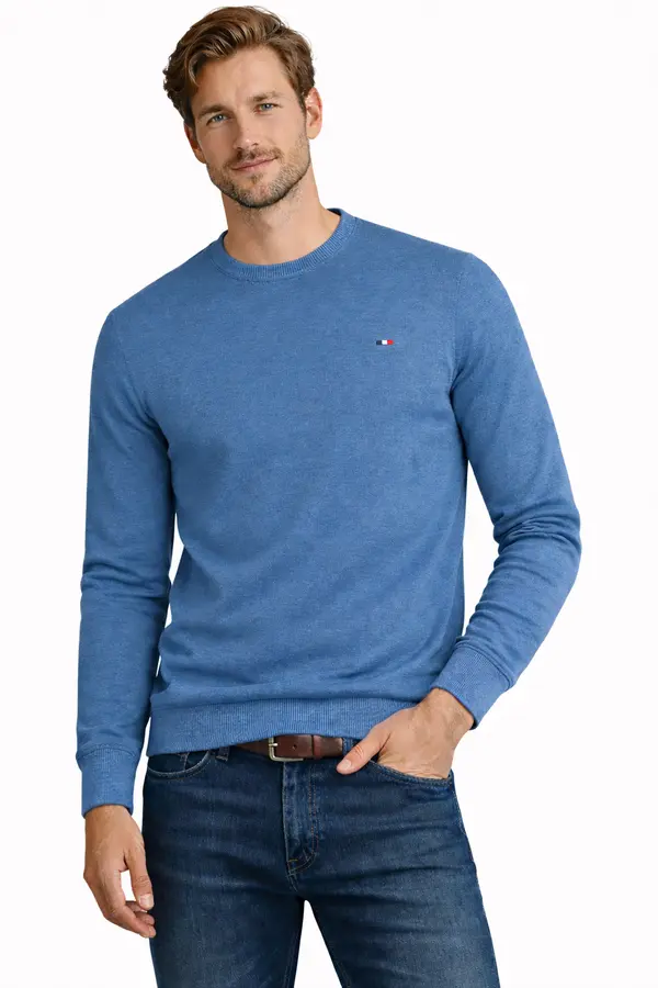 RWX RWX - 0759 Majica z velikimi rokavi Turkizna