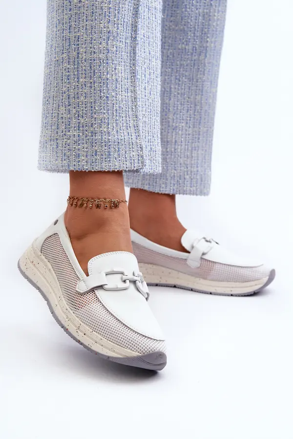 S. BARSKI S. BARSKI Women's Leather Moccasins D&A