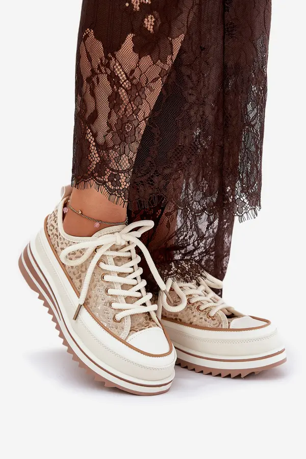 S. BARSKI S. BARSKI Womens Sneakers On Massive Platform S.Barski