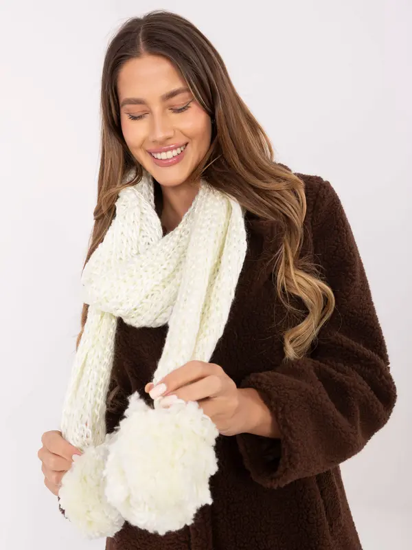 Factory Price Šal s cofki, ekru