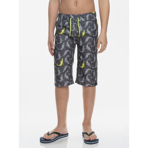 SAM73 SAM73 Grey Boys Patterned Swimwear SAM 73 - Boys