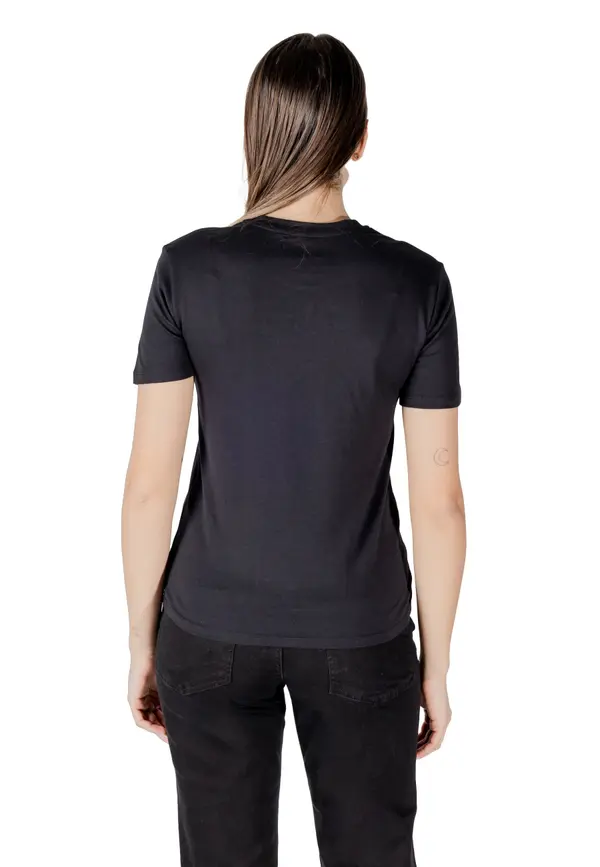 Only Samo črna majica s kratkimi rokavi