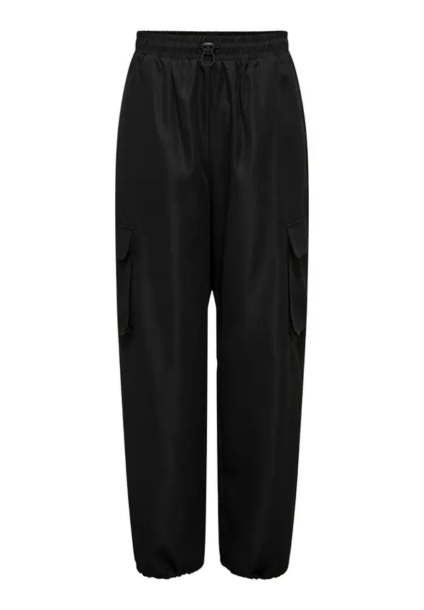 Only Samo črne hlače z žepi