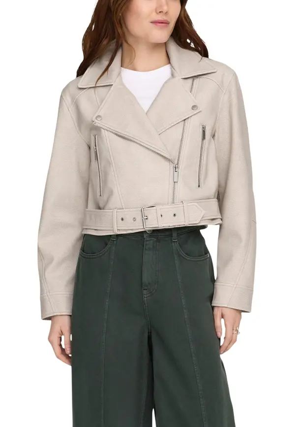 Only Samo kratka usnjena jakna