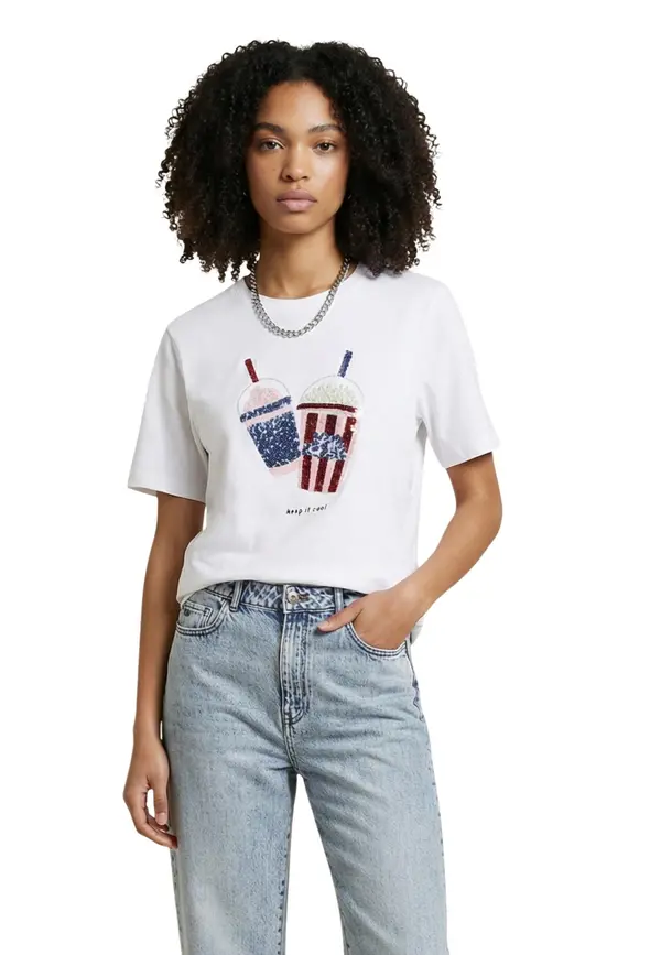 Only Samo majica s potiskom