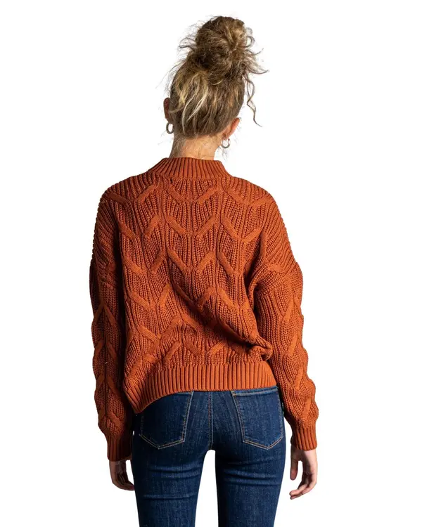 Only Samo oranžni pulover