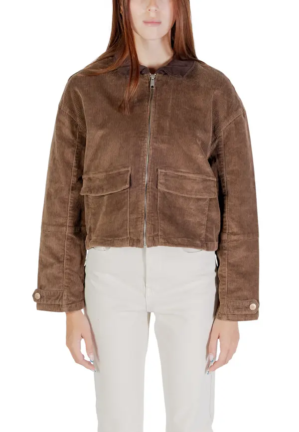 Only Samo rjava prehodna jakna