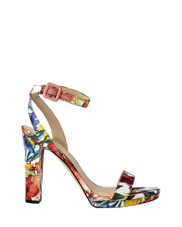 Guess Sandali s cvetličnim potiskom Guess