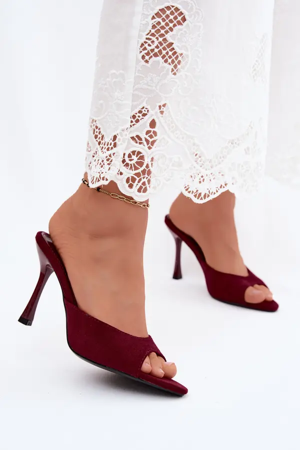 Boto Sandali s peto Boto Cherryssa Bordeaux