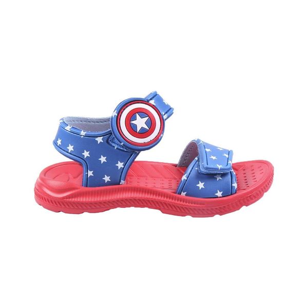 AVENGERS SANDALS BEACH PRINT AVENGERS CAPITAN AMERICA