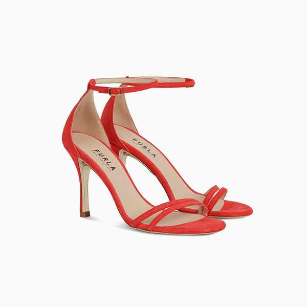 Furla Sandals - FURLA CODE SANDAL T.90 red