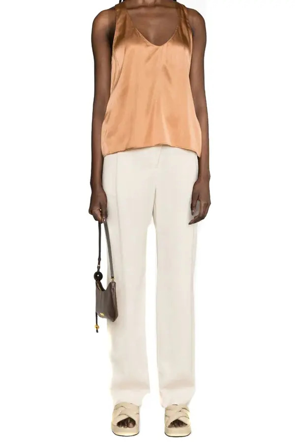 Pinko Satenasti top z naramnicami