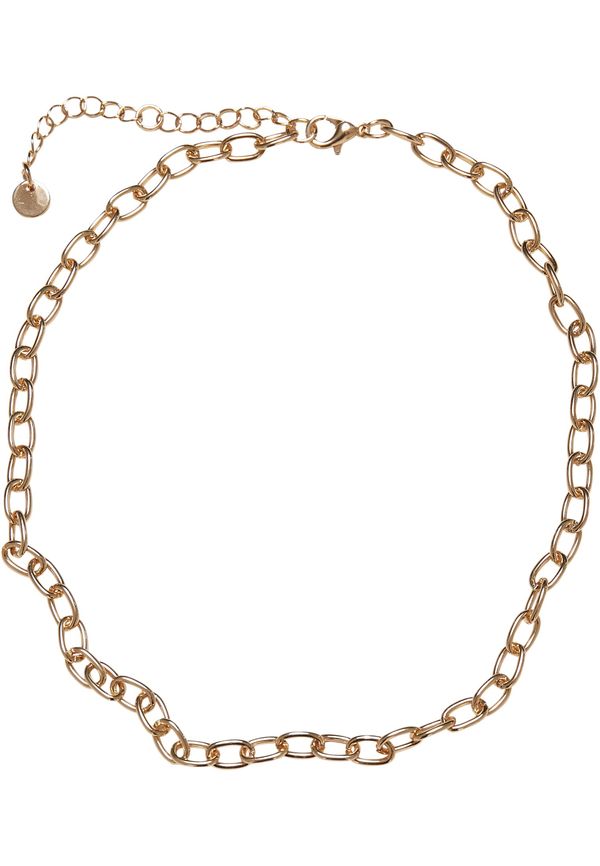 Urban Classics Saturn necklace - gold colors