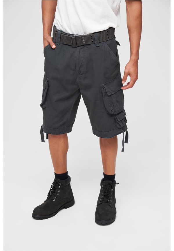 Brandit Savage Vintage Cargo Shorts Charcoal