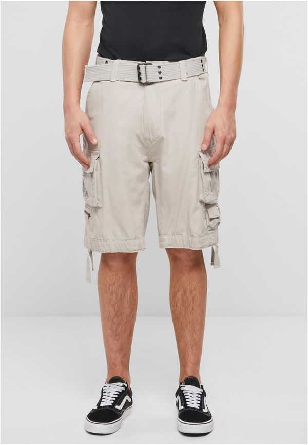 Brandit Savage Vintage Cargo Shorts White