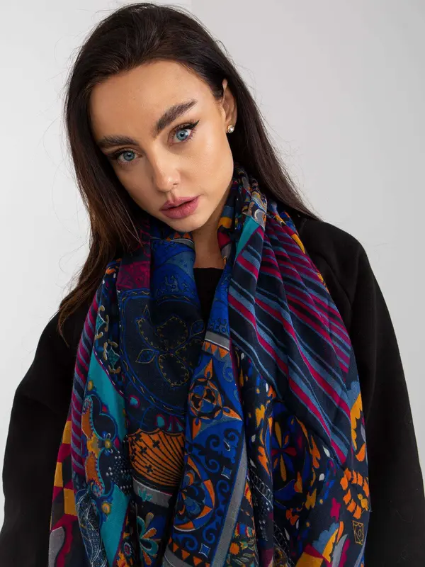 Factory Price Scarf-AT-KM-ENEC-A9.91-navy blue
