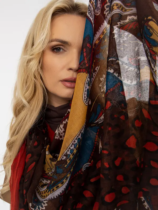 Factory Price Scarf-AT-KM-K241239.19-brown