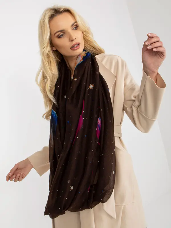 Factory Price Scarf-AT-KM-TS06.32P-dark brown