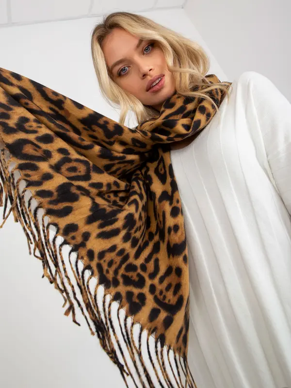 Factory Price Scarf-AT-SZ-1-892.39P-camel