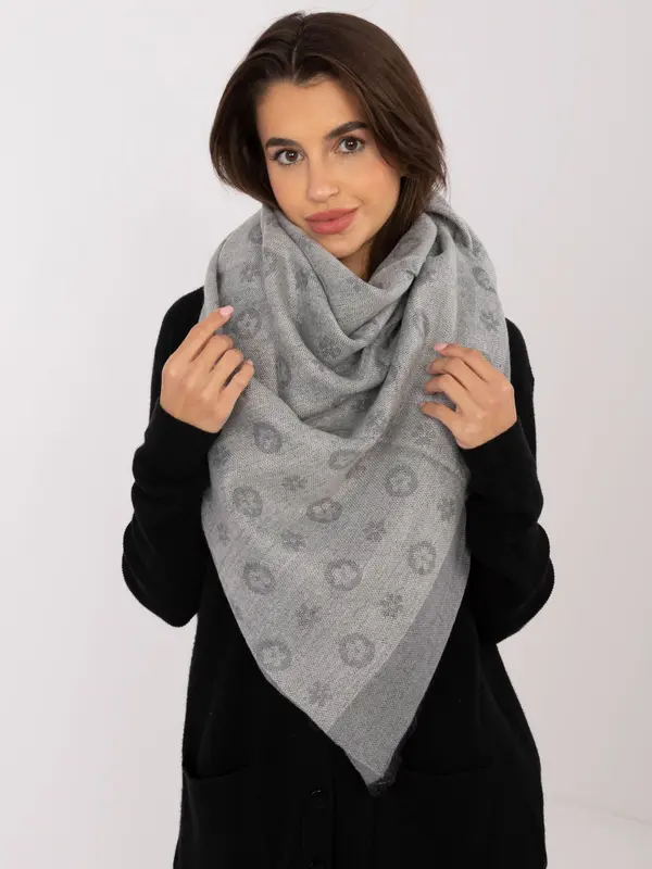 Factory Price Scarf-AT-SZ-1701.61-grey