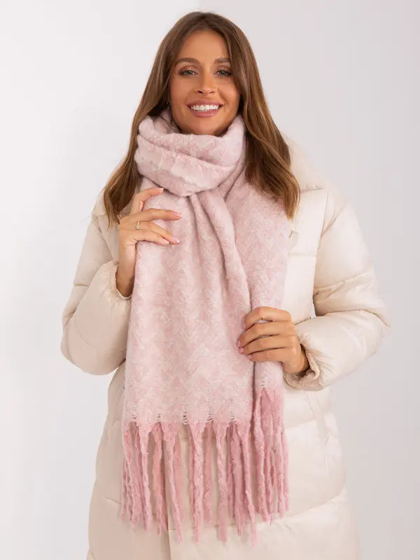 Wool Fashion Italia Scarf-AT-SZ-23125.75-light pink