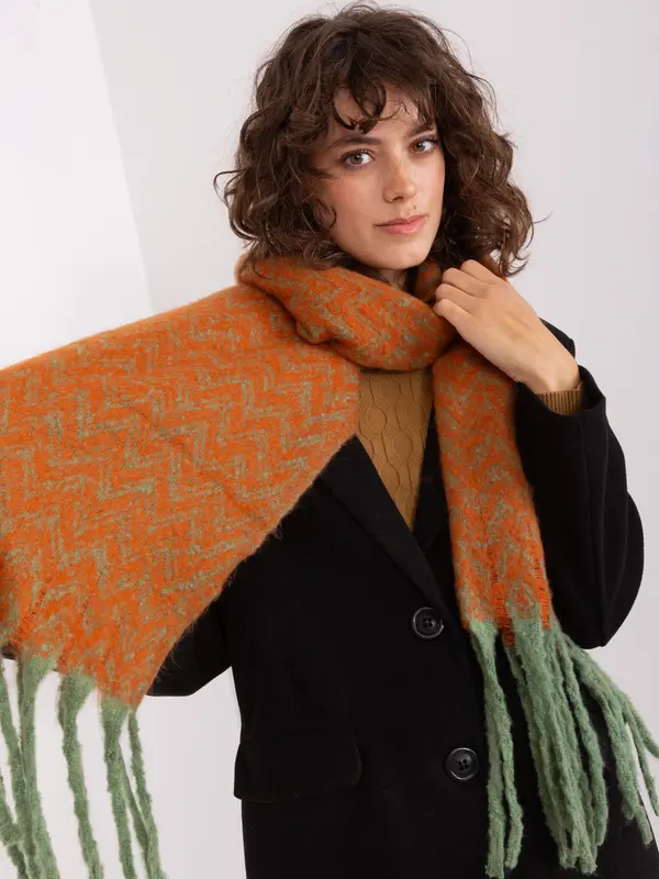 Wool Fashion Italia Scarf-AT-SZ-23125.75-orange
