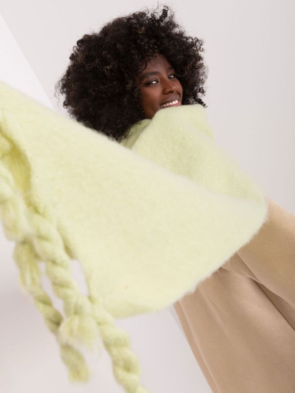 Wool Fashion Italia Scarf-AT-SZ-2313502.20P-light green