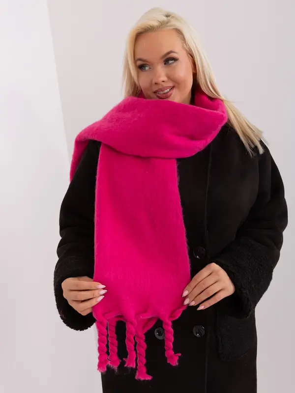 Wool Fashion Italia Scarf-AT-SZ-2313502.31P-fuchsia