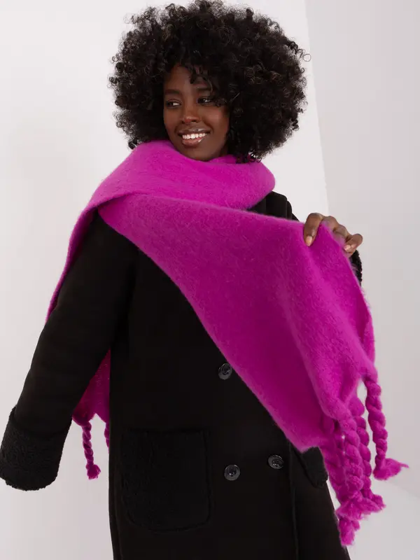 Wool Fashion Italia Scarf-AT-SZ-2313502.53P-purple