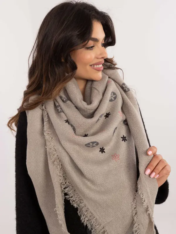 Factory Price Scarf-AT-SZ-23504.93P-grey